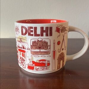 Starbucks 14oz Been There series coffee mug Delhi, India like new